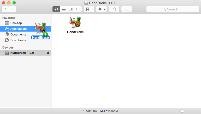 handbrake for mac 10.5.8